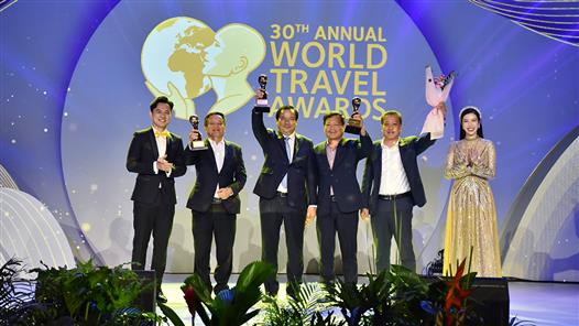 Việt Nam giành nhiều giải thưởng du lịch thế giới năm 2023